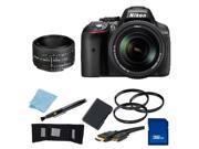 Nikon D5300 Digital SLR Camera With 18-140mm Lens & 50mm 1.8D Kit 1