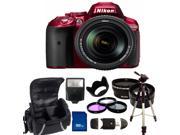 Nikon D5300 Digital SLR Camera Red With 18-140mm Lens Kit 2