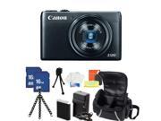 Canon PowerShot S120 Digital Camera (Black) Kit 5