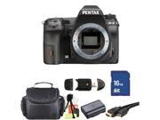 PENTAX K-3 Black 23.35 MP Digital SLR Camera Body Kit