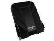 ADATA 1TB HD710 DashDrive Series USB 3.0 Durable Water Shock Proof Portable Hard Drive Black Model AHD710 1TU3 CBK