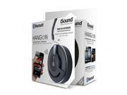 ISOUND Hang On Bluetooth Rechargeable Speaker Speakerphone for Phones Tablets Laptops other Audio Devices Black. Model ISOUND 5298