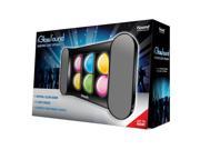 ISOUND iGlowsound Speaker System Dancing Light Speaker for iPod iPhone iPad or Audio Device with a 3.5mm Audio Jack Black. Model ISOUND 5245