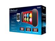ISOUND iGlowsound Speaker System Dancing Light Speaker for iPod iPhone iPad or Audio Device with a 3.5mm Audio Jack Red. Model ISOUND 5247