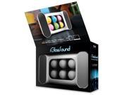 ISOUND iGlowsound Speaker System Dancing Light Speaker for iPod iPhone iPad or Audio Device with a 3.5mm Audio Jack White. Model ISOUND 5252