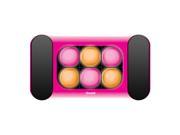 ISOUND iGlowsound Pro Bluetooth Speaker with Dancing Lights Rechargeable Battery for connecting via Bluetooth or 3.5mm Audio Device Pink. Model ISOUND 5268