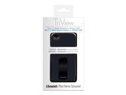 ISOUND Triview Case with Metal KickStand for iPhone 4 4S Black. Model ISOUND 1684