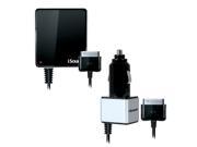 ISOUND Wall Car Charger for iPhone iPod With Apple Pin Black Grey Model ISOUND 2130
