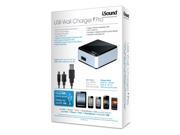 ISOUND USB Wall Charger Pro for iPad iPhone iPod Smartphones MP3 Players Digital Cameras Black Grey Model ISOUND 2143