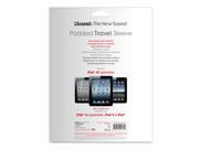 ISOUND Padded Travel Sleeve Soft Protective Case for your iPad Red. Model ISOUND 4728