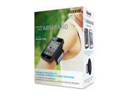 ISOUND Sport Armband Pro Removable Protective Case with 2 Adjustable Armbands Safety Reflectors for iPhone 4 4S Black. Model ISOUND 5240