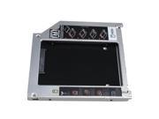 2nd HDD Hard Drive Caddy Enclosure for Apple Replacement 2.5 9.5mm SATA HDD or SSD fits MacBook Pro MB470LL A MB471LL A MB604LL A MC026LL A MB990LL A MB