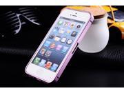 Ultra thin 0.7mm Aluminum Metal Bumper Case Bezel Frame Pink for iPhone 5S 5G 5 No Screw Needed