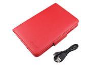 Removable Wireless Bluetooth ABS Keyboard w PU Leather Cover Case for Samsung Galaxy Note8.0 GT N5110 Tablet