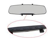 Rearview Mirror Vehicle DVR Video Dashboard Car Camera Cam Recorder Car Charger