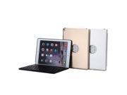AGPtek 7 color Adjustable backlight Bluetooth Wireless Keyboard Cover Case For iPad Air2