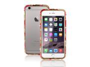 Luxury Crystal Rhinestone Bling Aluminum Metal Bumper for iPhone 6 4.7? Pink