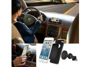 AGPtek Magnetic Car Mount Air Vent Phone Holder Universal Auto Dashboard Smartphone Stand for Cell Phones iPhone GPS MP3 Players Black