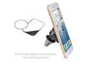 Universal Magnetic Dashboard Car Air Vent Phone Holder Stand Mount for Cell Phones iPhone GPS MP3 Players Black