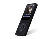 Lossless Sound Sports MP3 player Voice Recorder with 8GB Memory Capacity Black