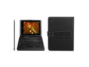 PU Leather Carrying Case For Kocaso MID M9000 and other Brand 9 inch Tablet Stand w/ Micro USB Keyboard + Stylus Pen