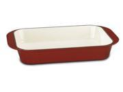 Cuisinart 17-in. Chef's Classic Enameled Cast Iron Lasagna Pan, Cardinal Red