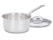 Cuisinart 1 qt. Stainless Steel Chef s Classic Saucepan with Lid