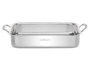 Cuisinart 14 in. Stainless Steel Chef s Classic Roaster with Rack