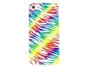 Rainbow Colorful Zebra Hard Back Protector Cover Case for iPhone 5