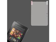 Clear LCD Screen Protector Cover Film w/ cloth wipe for 2012 KINDLE Fire HD 7''
