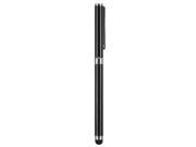 2 in 1 Black Stylus Pen and Ink Pen with Pocket Clip in Retail Packaging