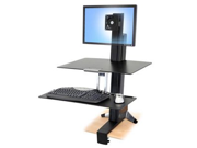 ERGOTRON 33-350-200 WorkFit-S, Single LD with Worksurface+ (black) ERGOTRON 33-350-200 WorkFit-S, Single LD with Worksurface+ (black)
