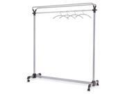 Mobile Garment/Coat Rack w/ Upper Shelf 59
