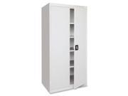 Steel Storage Cabinets 36 x24 x78 Light Gray