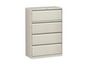 Lateral File 4 Drawer 42 x18 5 8 x52 1 2 Lt Gray