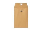 Sparco Products 01344 Heavy Duty Clasp Envelope Clasp 25 4.63 x 6.75 28 lb Clasp 100 Box Kraft