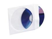 CD DVD Window Envelopes 5 x5 250 BX White