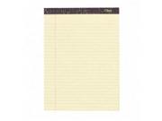 Tops 63956 Docket Ruled Perforated Pads Gold Legal 8 1 2 x 11 3 4 Canary 50 Sheets 6 Pk