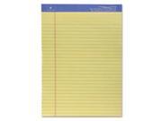 Perforated Wide Pad Ruled 50 Shts 8 1 2 x11 3 4 Canary