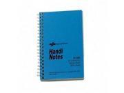 Rediform 31220 National Wirebound Memo Notebook 60 Sheet Narrow Ruled 3 x 5 1 Each Bright White Paper