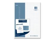 Mead 59878 Cambridge Stiff Back Quad Planning Pad 80 Sheets Letter 8.50 x 11 80 Pad Assorted Paper