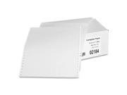Sparco 2184 Continuous Paper Letter 8.50 x 11 20 lb 1000 Carton White