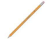 Dixon Ticonderoga 12866 Oriole Pencil 2 Pencil Grade Black Lead Yellow Barrel 144 Box