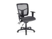 Mesh Swivel Midback Chair 25 1 4 x23 1 2 x40 1 2 BKSR