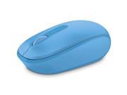Microsoft U7Z 00055 Cyan Blue RF Wireless Optical Mobile Mouse 1850