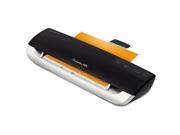 Fusion 3100XL Laminator Plus Pack with Ext Warranty and Pouches Black Silver