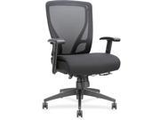 Mid Back Chair 27 x25 5 8 x42 1 2 Black