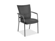 Guest Mesh Chair 25 x20 x32 Black Gray