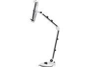 Full Motion Tablet Smartphone Desk Mount With Extension Arm And Interchangeable