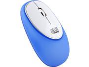 Adesso iMouseE60L 2.4GHz RF Wireless Anti Stress Gel mouse with Ergonomic Gel surface Blue